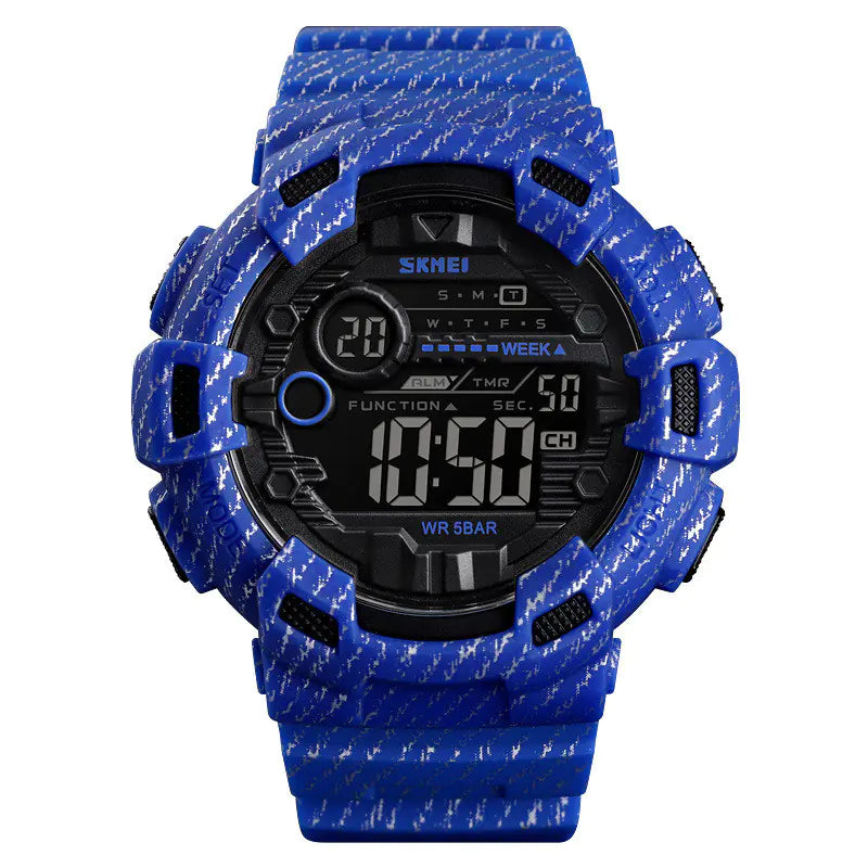 Men's Sports Digital Watch, Multifunctional Luminous Watch