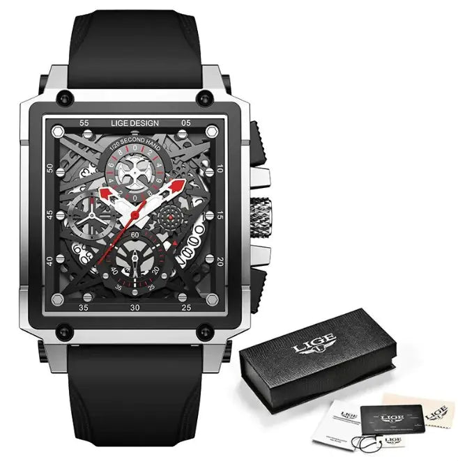 Modern Square Chronograph