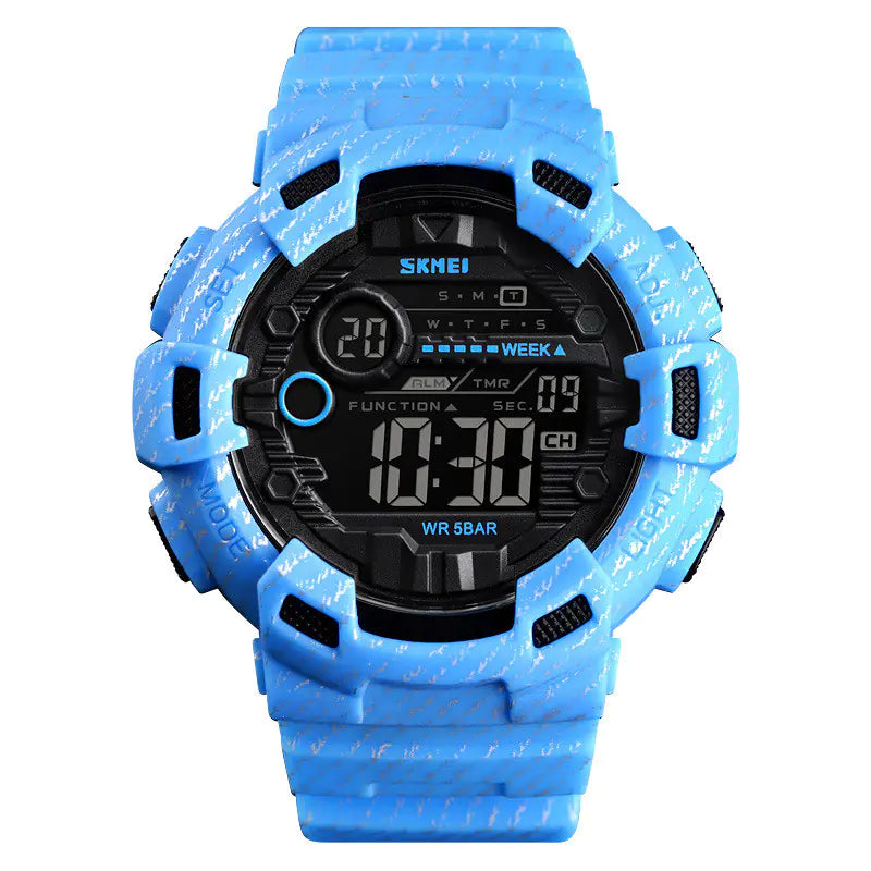 Men's Sports Digital Watch, Multifunctional Luminous Watch