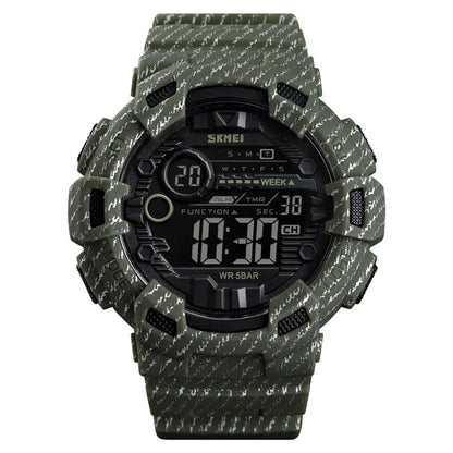 Men's Sports Digital Watch, Multifunctional Luminous Watch