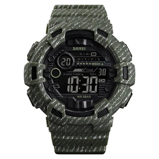 Men's Sports Digital Watch, Multifunctional Luminous Watch