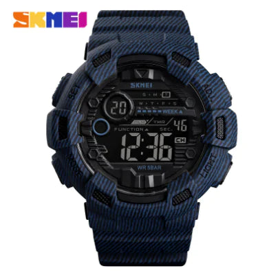 Men's Sports Digital Watch, Multifunctional Luminous Watch