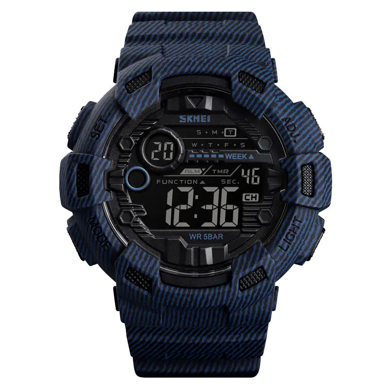 Men's Sports Digital Watch, Multifunctional Luminous Watch